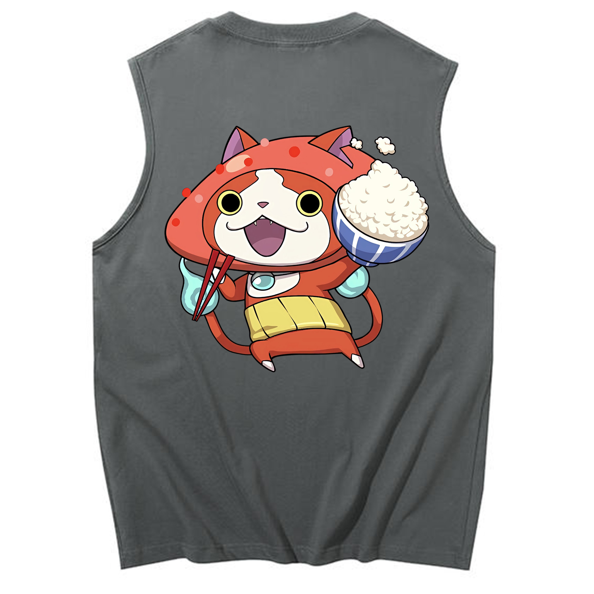 （画像用） 妖怪ウォッチ Yo-kai Watch コットン100％タンクトップ（背面プリント）